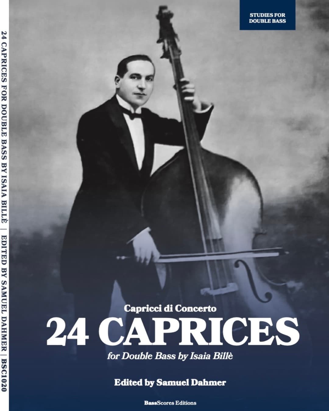 New release: Isaia Billè's 24 Caprices for Double Bass, re-edited by Samuel Dahmer
