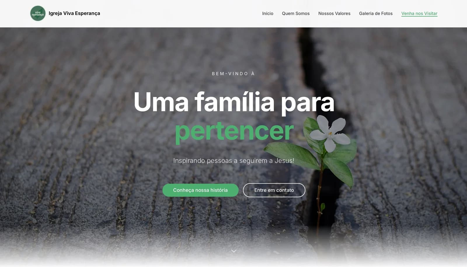 Igreja Viva Esperança website